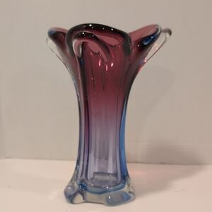 Vintage Midi Century Modern Splash Vase